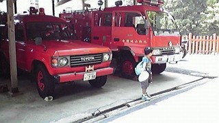 延暦寺境内の消防車.jpg